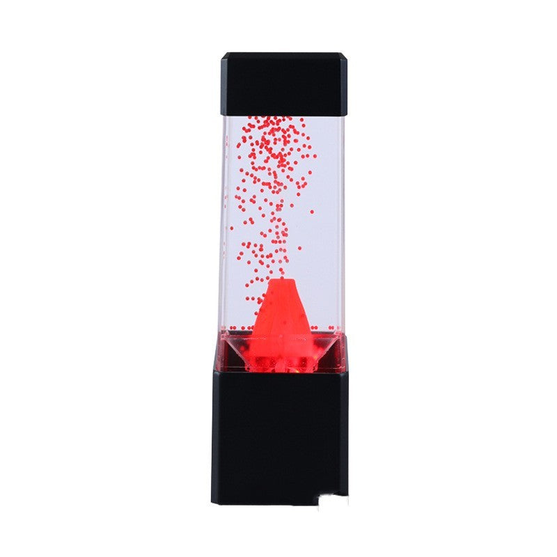 Small Led Desktop Square Simulation Jellyfish Lamp