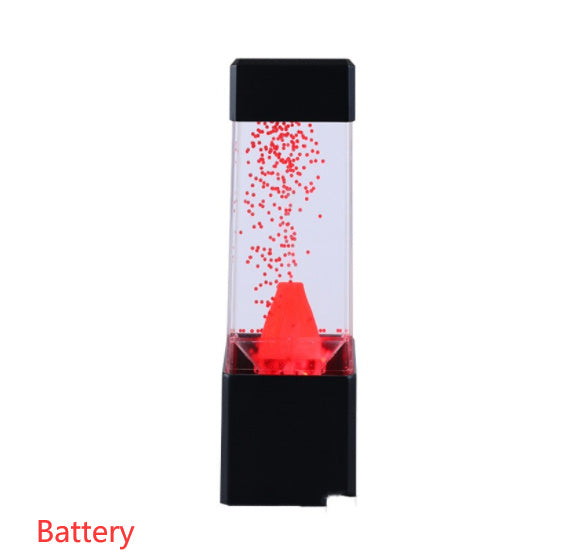 Small Led Desktop Square Simulation Jellyfish Lamp