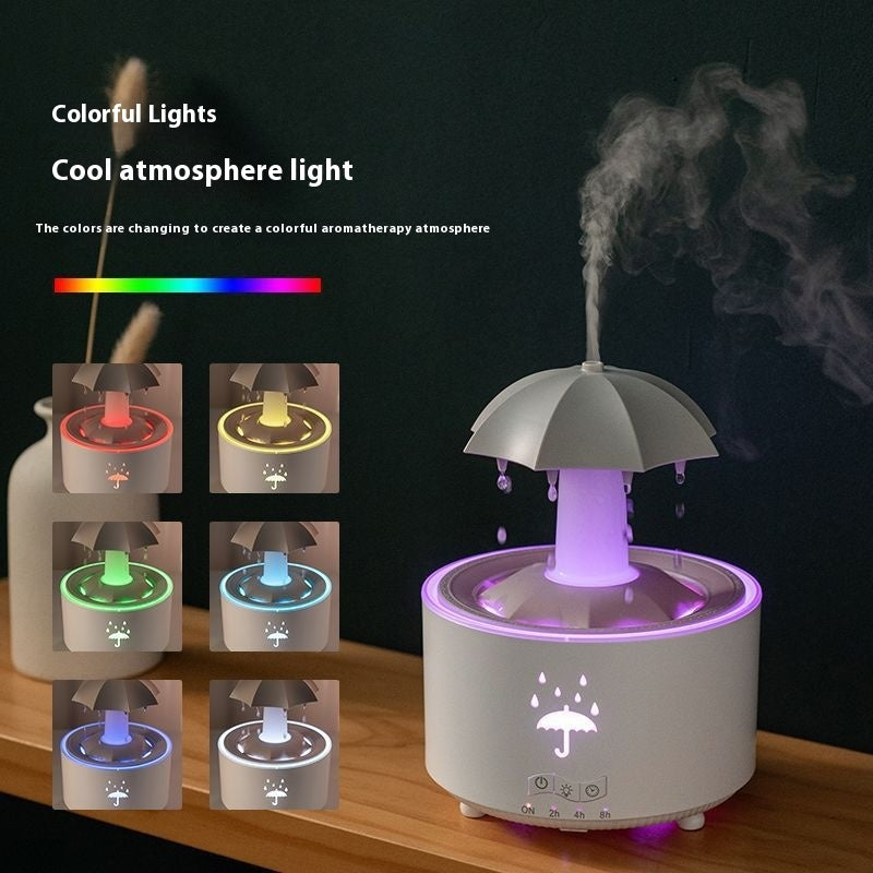 Raindrop Aromatherapy Humidifier Household Office Creativity Humidifier Umbrella Fragrance Machine