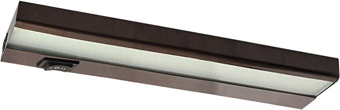 12" 120v Direct Hard Wire Capable Led Inch Light Linkable Under Cabinet Bronze