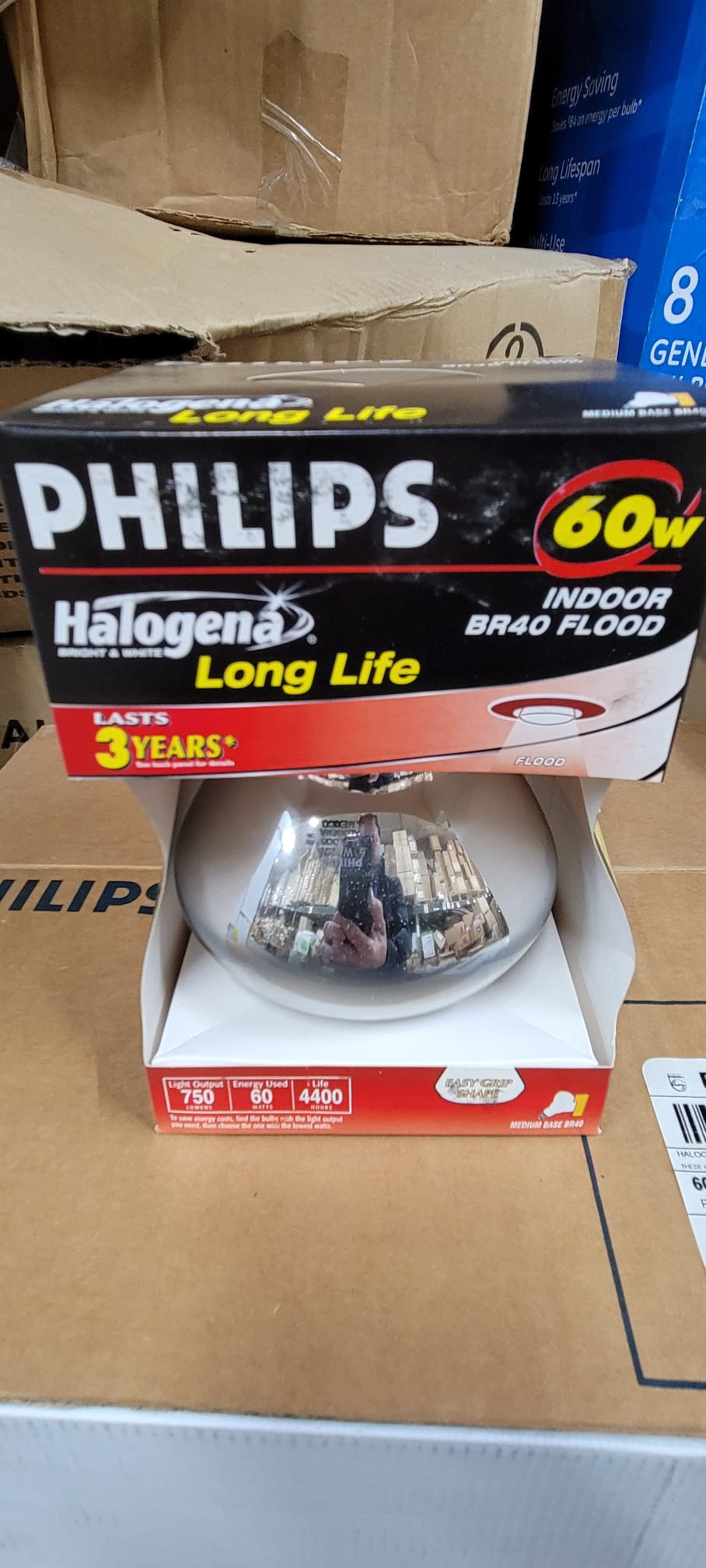 60W Philips Indoor BR40 Flood